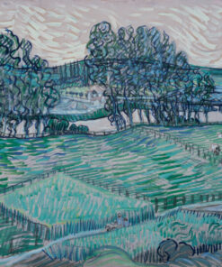 Museum Gicléeprint - Vue sur l'Oise de Vincent van Gogh