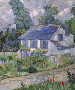 Museum Gicléeprint - Maisons à Auvers de Vincent van Gogh
