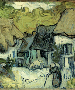 Museum Gicléeprint - Étude de la Ferme de Jorgus de Vincent van Gogh