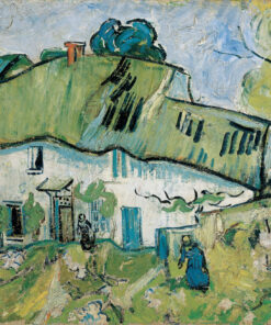 Museum Gicléeprint - Étude de Ferme avec Deux Figures de Vincent van Gogh