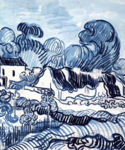 Museum Gicléeprint - Maisons à Gré de Vincent van Gogh