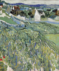 Museum Gicléeprint - Vignes à Auvers de Vincent van Gogh