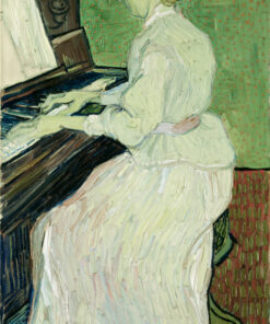 Museum Gicléeprint - Marguerite Gachet au Piano de Vincent van Gogh