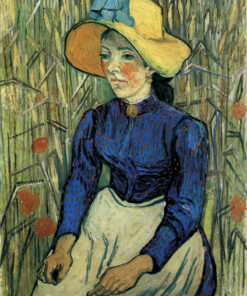 Museum Gicléeprint - Portrait de Jeune Femme au Tablier de Vincent van Gogh