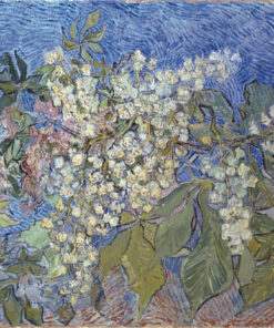 Museum Gicléeprint - Branches de Marronnier en Fleur dans un Vase de Vincent van Gogh