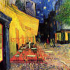 Museum Gicléeprint - Terrasse du Café le Soir de Vincent van Gogh