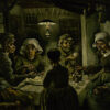 Museum Gicléeprint - Les Mangeurs de Pommes de Terre de Vincent van Gogh
